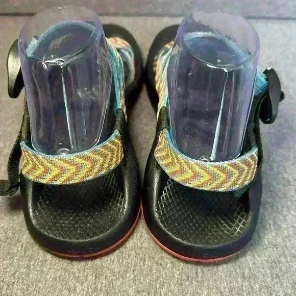 CHACO FIESTA ZX/2 CLASSIC DOUBLE STRAP MULTI-COLOR SPORT SANDALS WOMEN'S SZ 9 - Picture 7 of 13